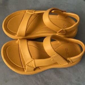 Sunflower Teva Water Sandals